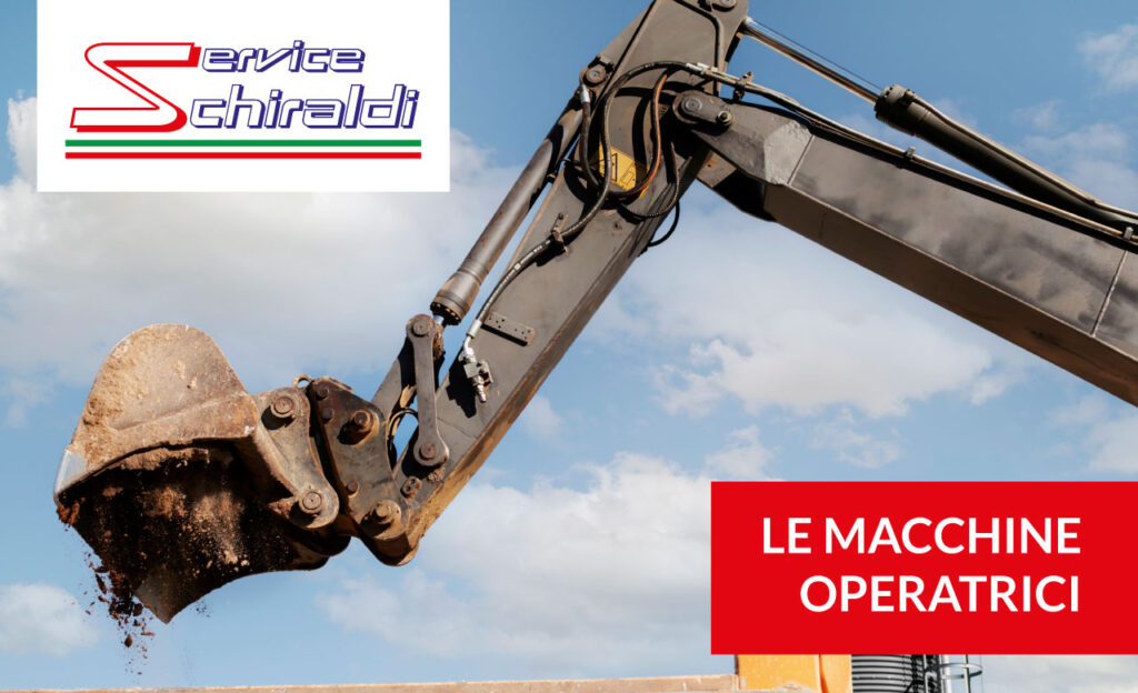 Le macchine operatrici